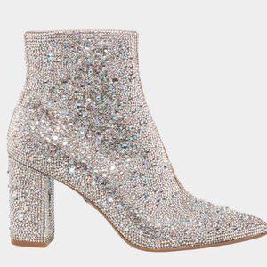 Betsey Johnson Cady Rhinestone Boot